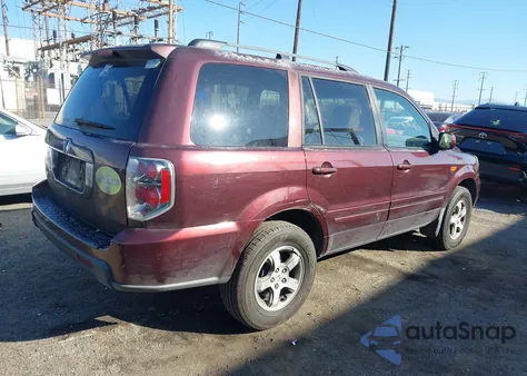 2007 Honda Pilot Ex из США, поврежденный, VIN 5FNYF284X7B013483